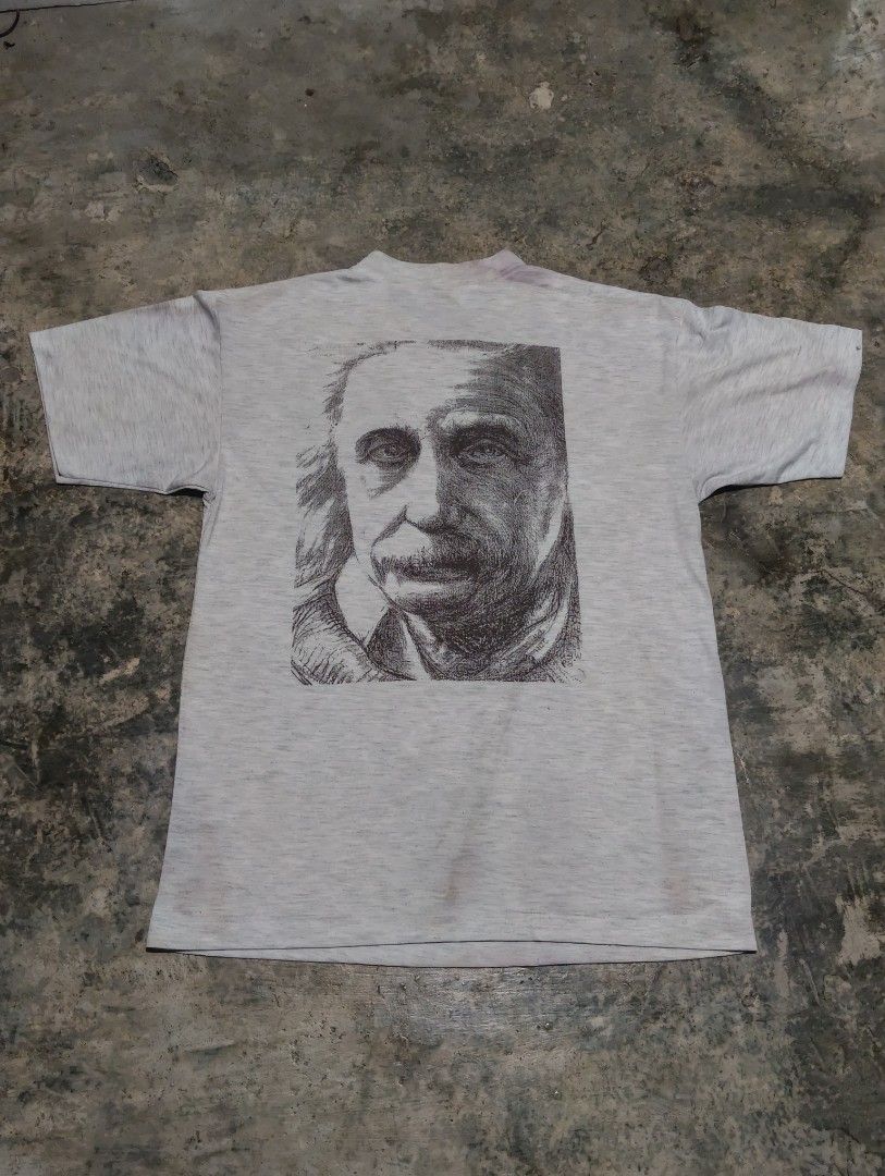 Albert Einstein (Category: Formal Shirts) located in Ajuy. Submitted by aljohndalumpines88 (Listing ID 1461655000, Image 2). Description: pinhole single stitch 98or 89 cut tag.