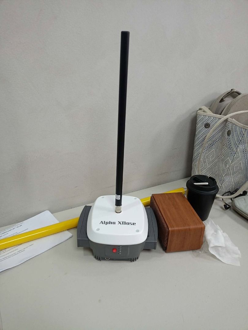 Alpha XBase RTK (Category: Construction Tools & Equipment) located in Manila. Submitted by leo_jolmax_sales (Listing ID 1461574924, Image 1). Description: Alpha Xbase RTK GNSS for Longer Range 7W 12/20km Range 149.4Wh 12h Working Time.