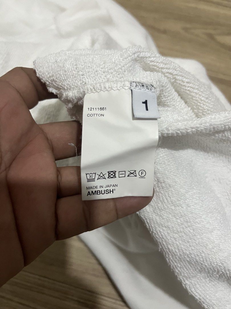 ambush sweater (Category: Luxury Apparel) located in Cebu City. Submitted by fierce.vincent (Listing ID 1461565540, Image 3). Description: ambush sweater excellent condition 32 x 22.5-28 boxy cropped 1850 + sf.