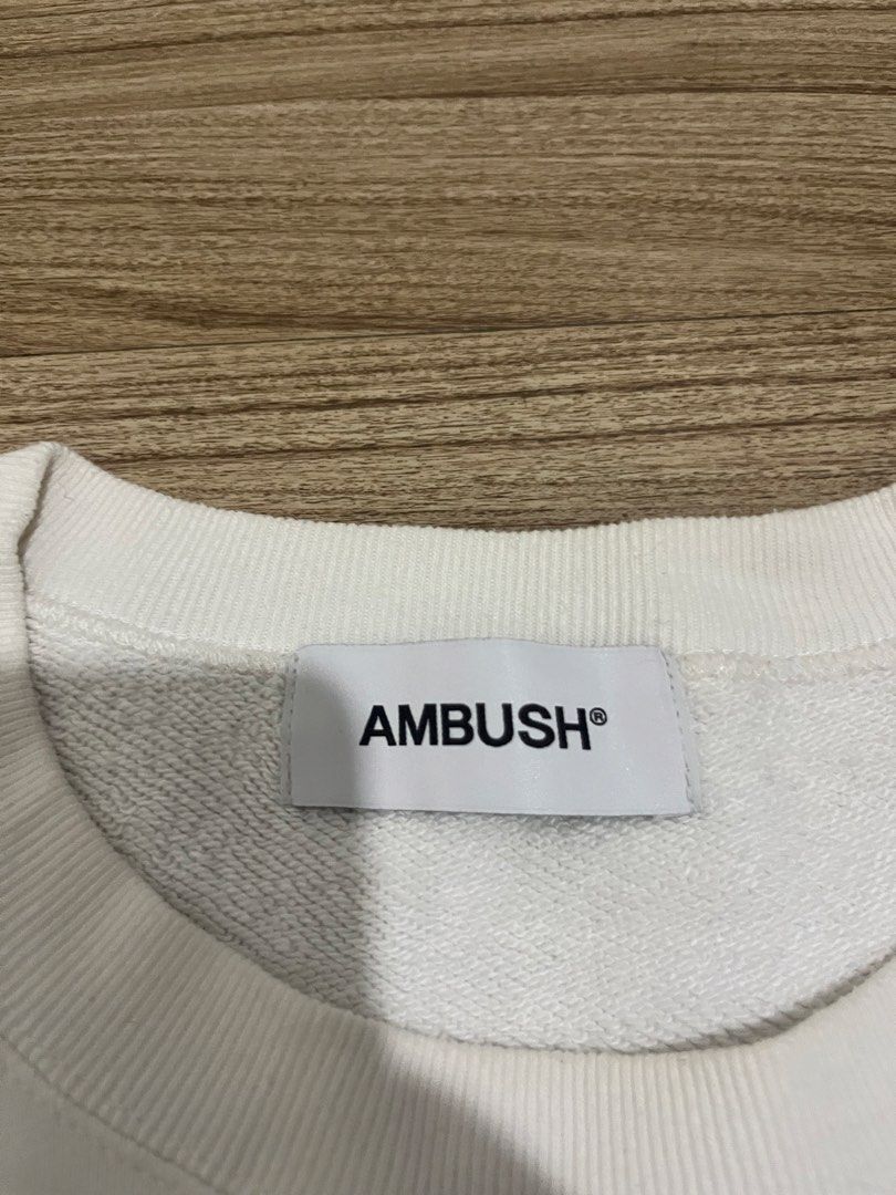 ambush sweater (Category: Luxury Apparel) located in Cebu City. Submitted by fierce.vincent (Listing ID 1461565540, Image 2). Description: ambush sweater excellent condition 32 x 22.5-28 boxy cropped 1850 + sf.