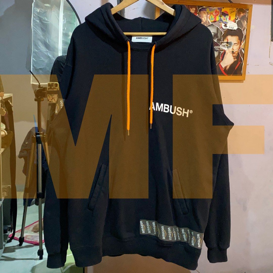 AMBUSH X AMAZON HOODIE (Category: Activewear) located in Manila. Submitted by reigunnxx (Listing ID 1461569195, Image 1). Description: HEAVY HOODIE🔥 AMBUSH COLLABORATION WITH AMAZON Width 25 Length 30 DM ME FOR MORE INFO Tags : Oakley, Diesel, Ed Hardy, Von Dutch, Baby Phat, Juicy Couture, Sean John, Ecko Unltd., G-Star RAW, and Affliction.Luxury Brands: Gucci, Louis Vuitton, Prada, Dior, Fendi, Versace, Dolce & Gabbana, Yves Saint Laurent, Burb