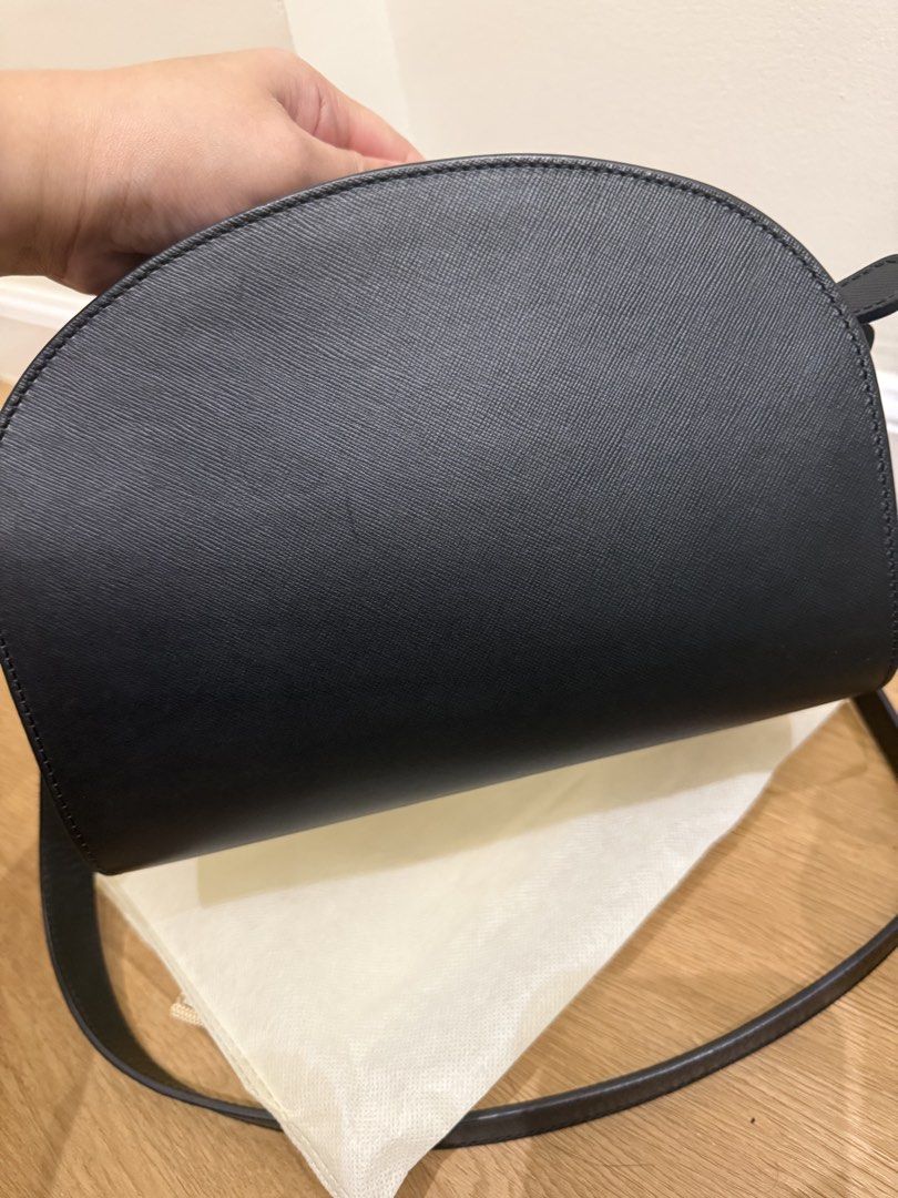 Apc Demi Lune Crossbody bag (Category: Cross-body Bags) located in Taguig. Submitted by slay.ph (Listing ID 1461659474, Image 3). Description: Good as new A little bit of nail scratch at the front 100% Original.