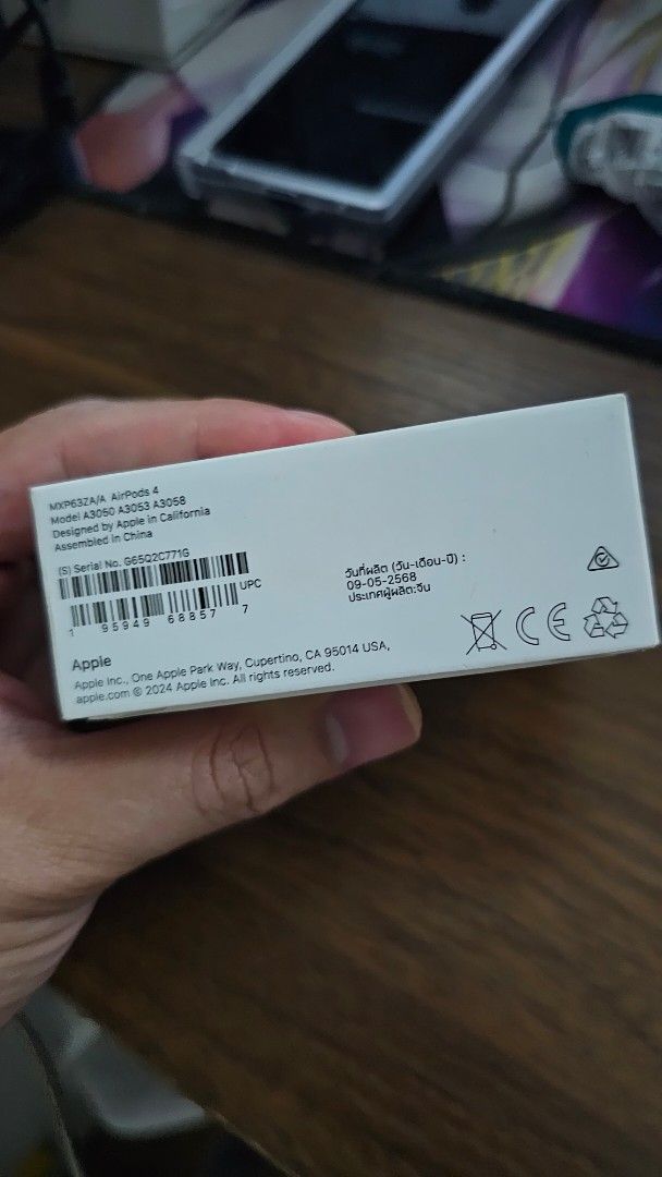 Apple AirPods 4th Gen - Sealed Box (Category: Earphones) located in Mandaluyong City. Submitted by khurtt (Listing ID 1461735046, Image 3). Description: For Sale!!! Apple Airpods 4th Gen Brandnew Srp is 8,490.00 selling it for 5,000.