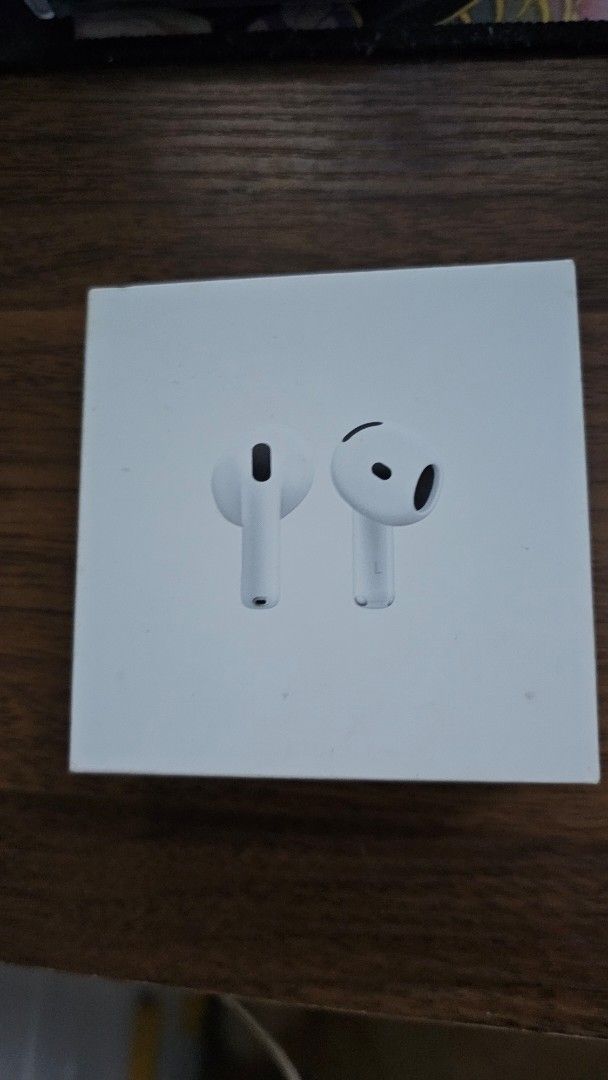 Apple AirPods 4th Gen - Sealed Box (Category: Earphones) located in Mandaluyong City. Submitted by khurtt (Listing ID 1461735046, Image 1). Description: For Sale!!! Apple Airpods 4th Gen Brandnew Srp is 8,490.00 selling it for 5,000.