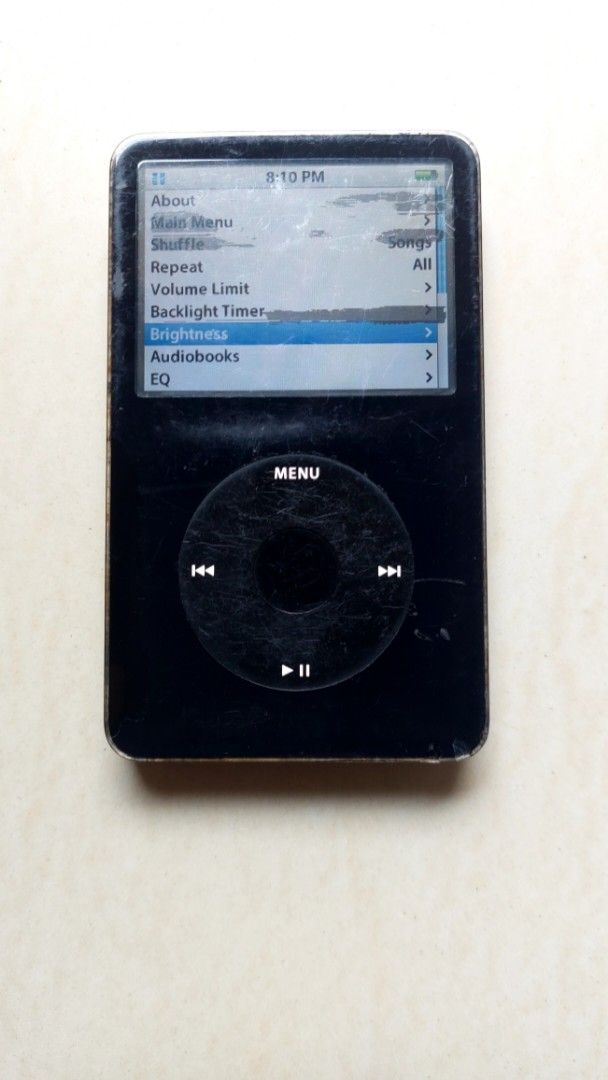 Apple iPod Classic 30GB Black (Category: Portable Music Players) located in Quezon City. Submitted by christopher.torio18 (Listing ID 1461578709, Image 1). Description: IPod Classic (30GB, Black) Working properly Shows normal signs of wear (scratches on screen and back) Same imei in back plate Ideal for storing a large music collection Includes iPod only.