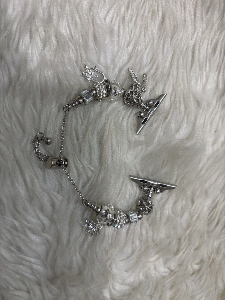 Apple watch bracelet with charms adjustable (Category: Bracelets) located in Manila. Submitted by vintageaccessories (Listing ID 1461567211, Image 1). Description: .