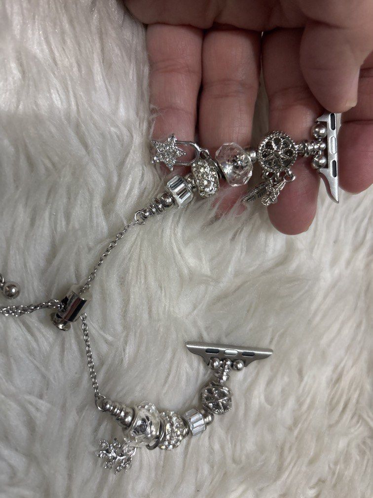 Apple watch bracelet with charms adjustable (Category: Bracelets) located in Manila. Submitted by vintageaccessories (Listing ID 1461567211, Image 2). Description: .