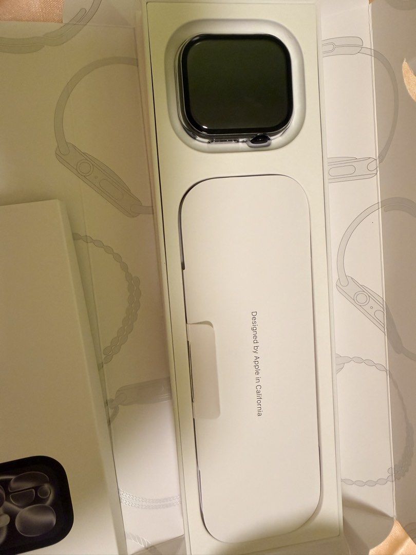 Apple Watch Series 11 46MM-M/L (Category: Wearables & Smart Watches) located in Binan City. Submitted by korean9irl (Listing ID 1461663000, Image 3). Description: Only used once Jet Black 46 mm Complete inclusions DM if interested.