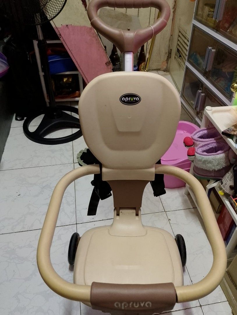 Apruva Baby Stroller - Lightweight and Foldable (Category: Strollers) located in Manila. Submitted by olxph_louig9153 (Listing ID 1461737863, Image 2). Description: - Apruva stroller for sale - Easy to fold and carry - Features a safety harness - Comfortable seat - Smooth wheels for easy maneuvering - Ideal for daily outings and travel.