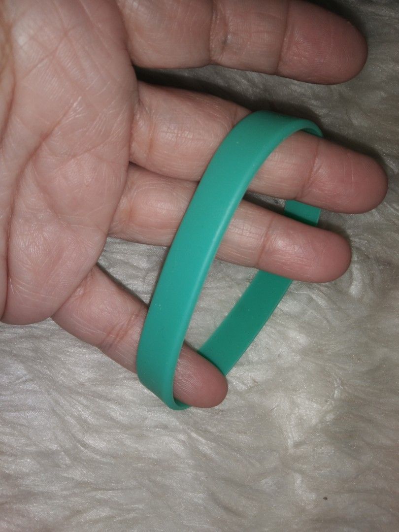 Aqua bracelet band (Category: Bracelets) located in Quezon City. Submitted by eidorableshop (Listing ID 1461569539, Image 1). Description: .