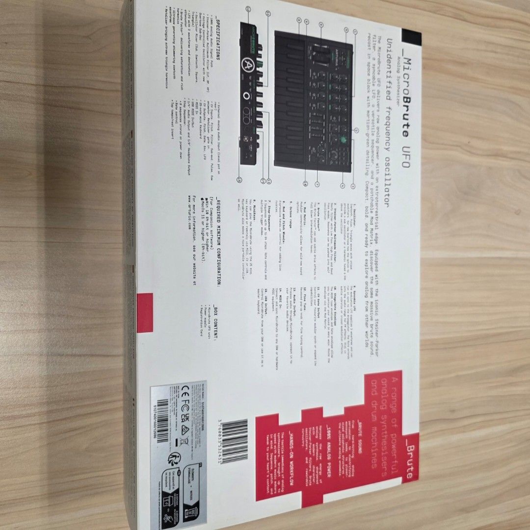 ARTURIA MicroBrute UFO Limited Edition (Category: Other Audio Equipment) located in Pasay City. Submitted by dawless72 (Listing ID 1461685726, Image 2). Description: Brabd New MicroBrute UFO Edition Limited-edition analog monosynth..