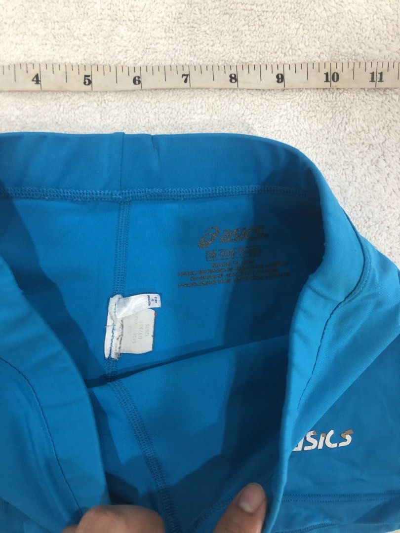 Asics Blue Athletic Shorts (Category: Shorts) located in Manila. Submitted by janmichael26601 (Listing ID 1461617260, Image 3). Description: - Blue Asics athletic shorts - Perfect for sports and workouts - Comfortable elastic waistband - Features Asics logo on the side - Measurements available in photos.