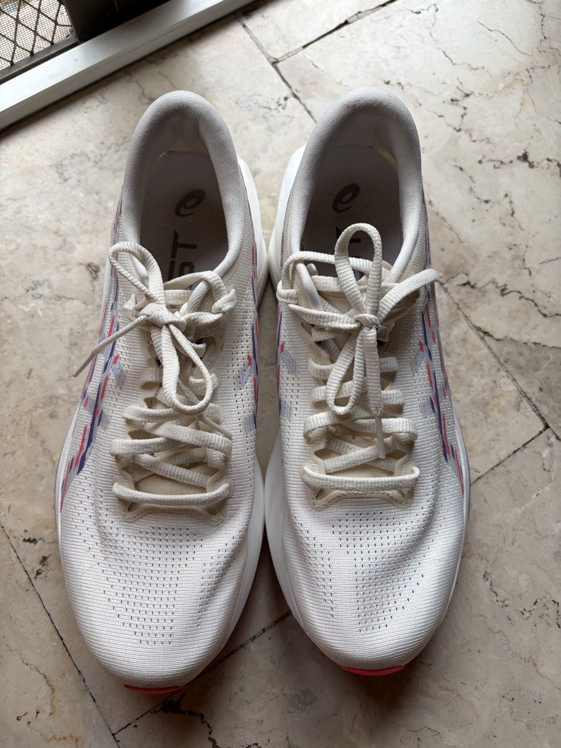 ASICS Sonicblast (Category: Sneakers) located in Quezon City. Submitted by samanthanvt (Listing ID 1461645519, Image 2). Description: FOR SALE: ASICS Sonicblast • Size: US 9 Women (see last pic for more details) • Used for approximately 84 km • Clean and in good condition • No defects • No original box or receipt • Helped me achieve my sub-30 5K PR • Selling because I realized the shoe is not the right fit for me • Great for runners looking for a