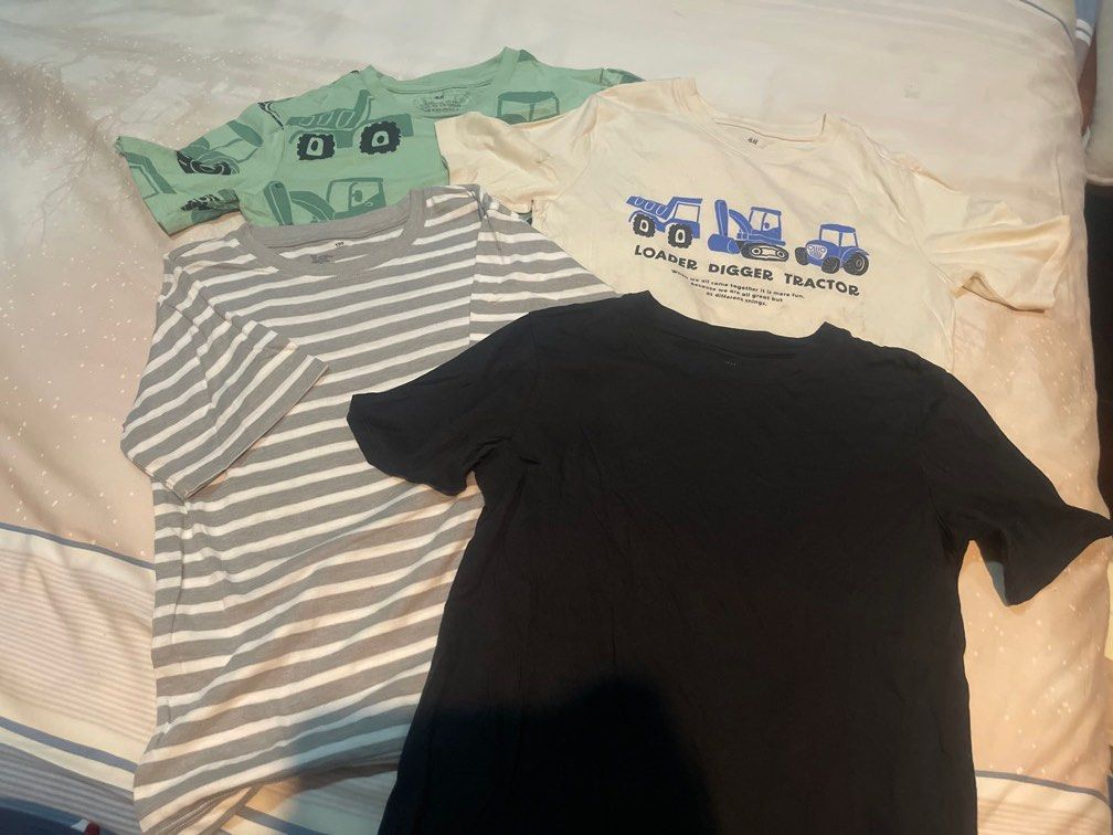 Assorted H&M Tops for Boy 6-7Y (Category: Babies & Kids Fashion) located in Muntinlupa City. Submitted by kibscollection03 (Listing ID 1461677805, Image 1). Description: for take all only .