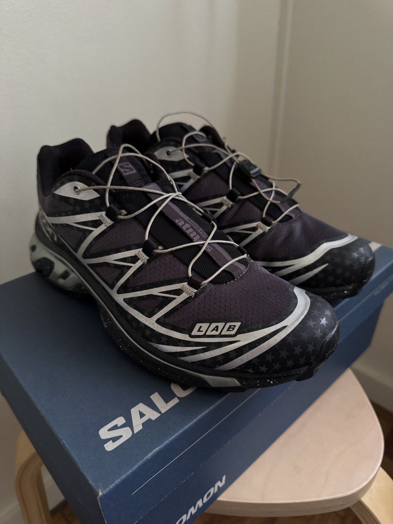 Atmos Salomon XT-6 (Category: Sneakers) located in Quezon City. Submitted by raremountain.19d94e (Listing ID 1461795215, Image 3). Description: With box. Add shipping fee. .