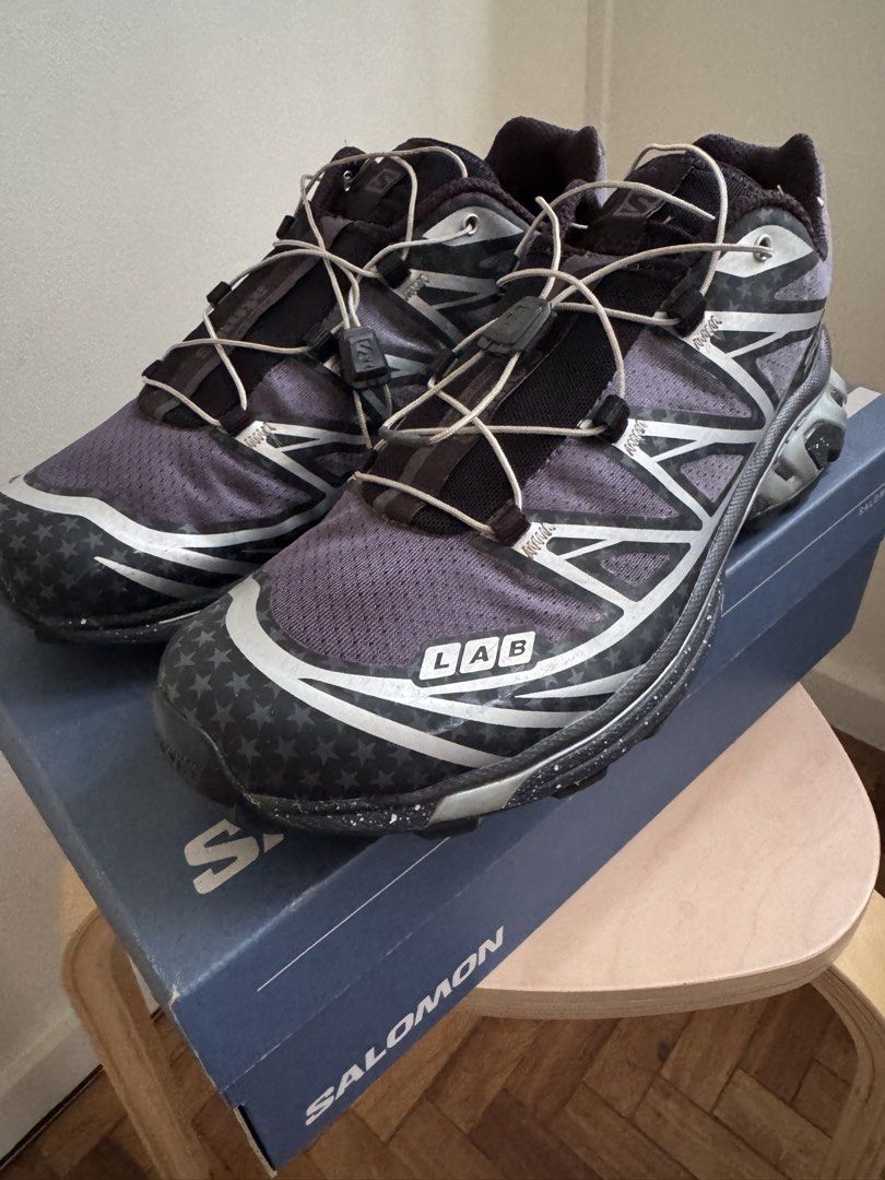 Atmos Salomon XT-6 (Category: Sneakers) located in Quezon City. Submitted by raremountain.19d94e (Listing ID 1461795215, Image 2). Description: With box. Add shipping fee. .