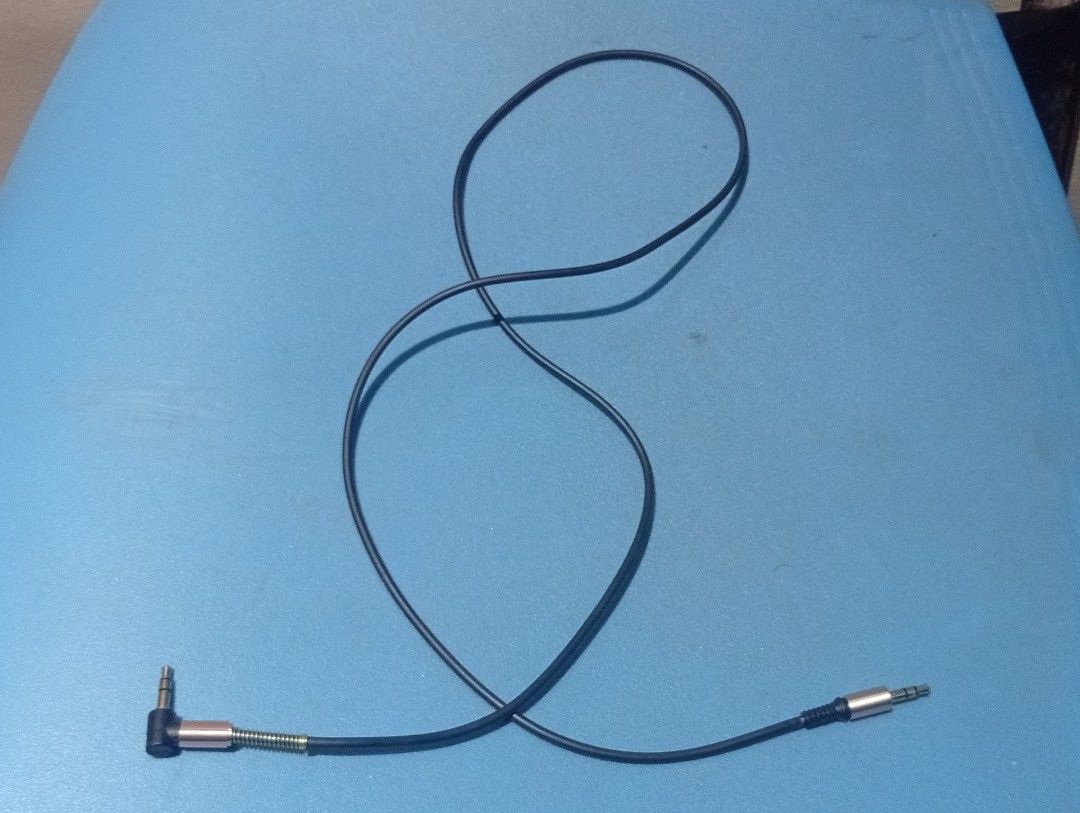Audio jack cable metal plated (Category: Other Audio Equipment) located in Manila. Submitted by hipdrive (Listing ID 1461725923, Image 1). Description: new rfs extra.