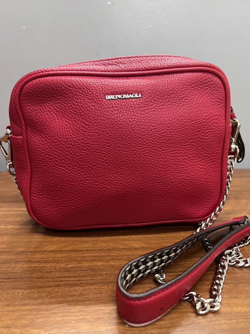 Authentic Bruno Magli camera bag (Category: Luxury Bags & Wallets) located in Cagayan de Oro. Submitted by riggstuffs (Listing ID 1461770093, Image 1). Description: ➡️ Guaranteed Authentic Bruno Magli Camera Bag ➡️ Made in Italy ➡️ exterior and interior areas are clean, no foul smell, minimal signs of use. ➡️ No other inclusions Disclaimer: Riggstuffs is not associated or affiliated with the brand posted. All copyrights and trademarks belong sole