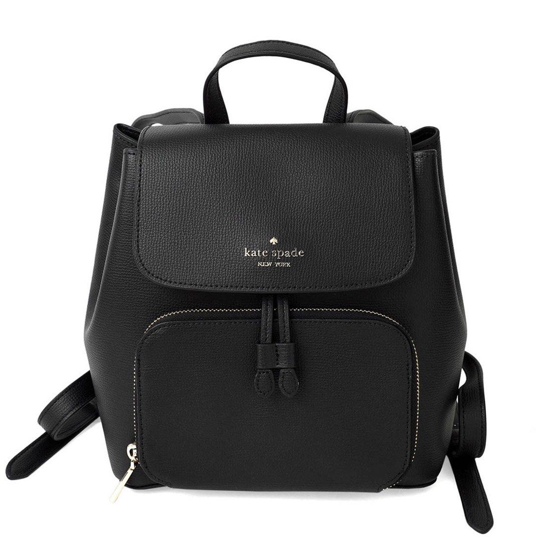 Authentic KATE SPADE (Category: Backpacks) located in San Fabian. Submitted by rei_aniels (Listing ID 1461575650, Image 1). Description: Authentic KATE SPADE Like new Backpack Black Semi med. size Kasya Note book Adjustable Strap.