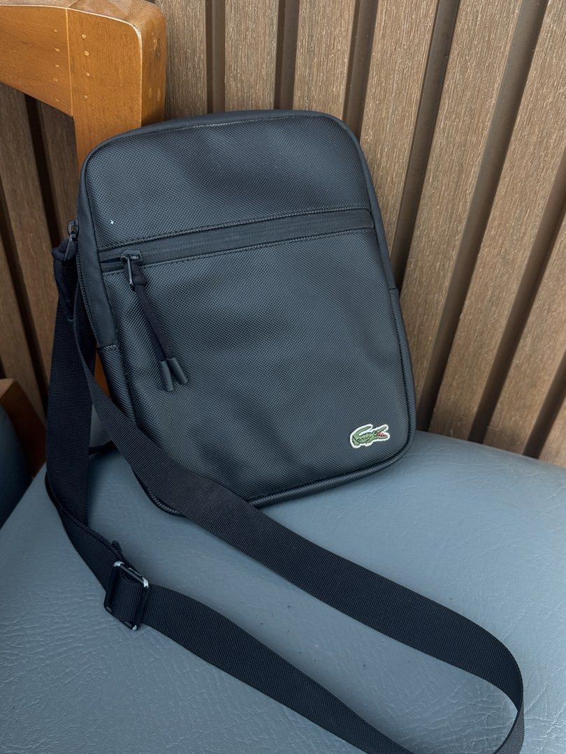 Authentic Lacoste Sling Bag (Category: Sling Bags) located in Calamba. Submitted by ninakyla (Listing ID 1461655942, Image 1). Description: .