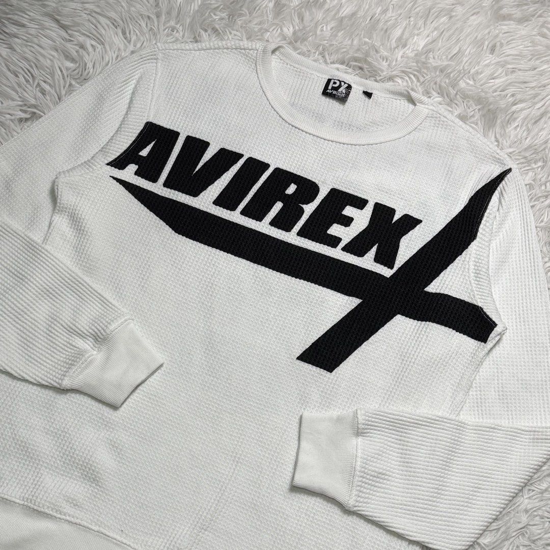 Avirex (Category: Coats, Jackets and Outerwear) located in Baguio. Submitted by sellingtonshop (Listing ID 1461580173, Image 3). Description: r9. Avirex waffle shirt Size: XL Dimes: 29*25 Condition: excellent Issue: none Mine: 780 Steal: 880 Grab: 1080.