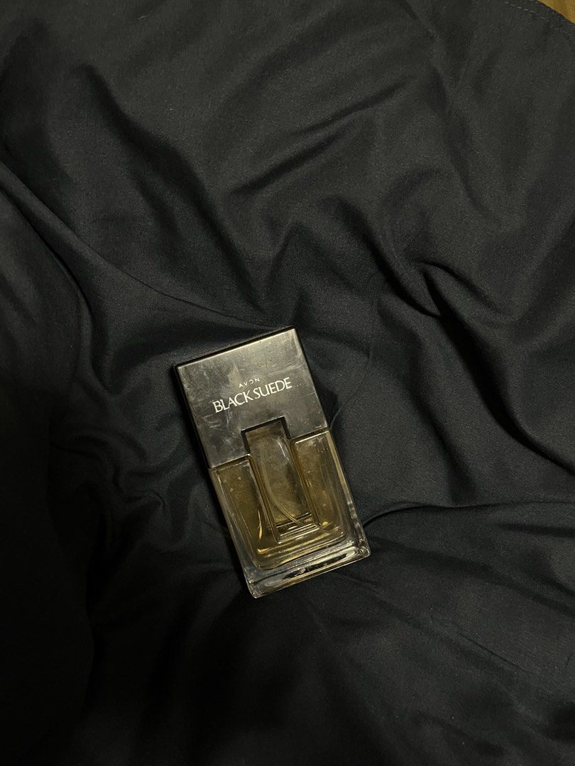 Avon Black Suede Eau de Cologne for Men (Category: Fragrance & Deodorants) located in Manila. Submitted by _ljsells (Listing ID 1461744959, Image 1). Description: Brand: Avon Fragrance Line: Black Suede Size: 100ml.