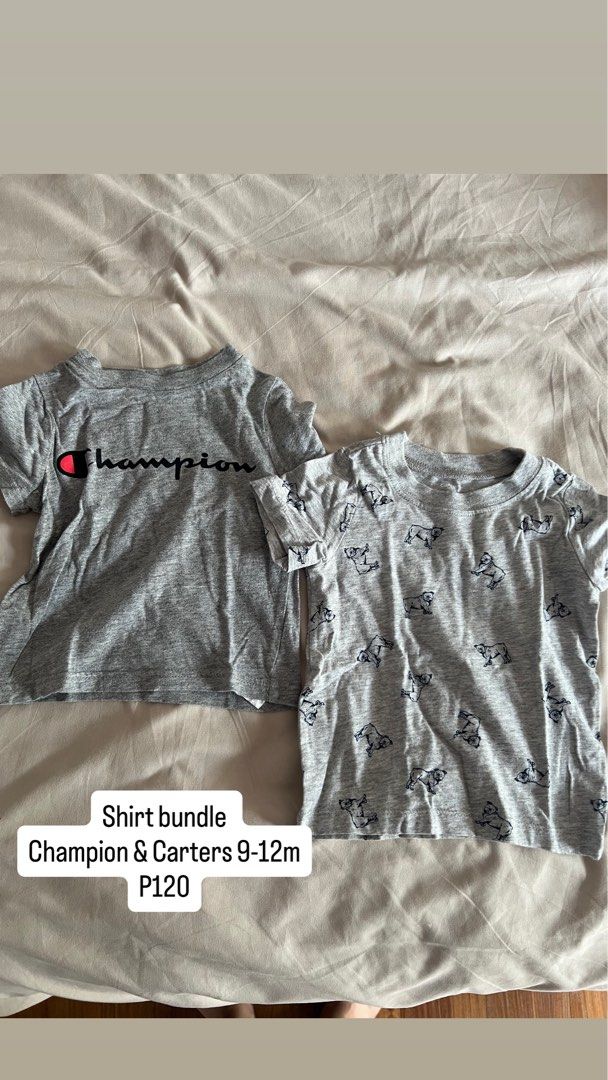Baby clothes 6-9m 9-12m (Category: Babies & Kids Fashion) located in San Juan City. Submitted by riannaaaaa21 (Listing ID 1461670666, Image 1). Description: Take all bundle P500 Per price bundle posted Loc sta mesa manila.