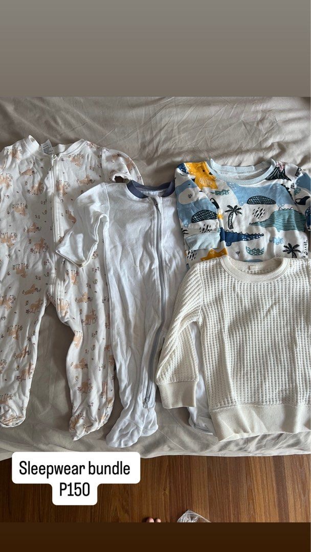 Baby clothes 6-9m 9-12m (Category: Babies & Kids Fashion) located in San Juan City. Submitted by riannaaaaa21 (Listing ID 1461670666, Image 3). Description: Take all bundle P500 Per price bundle posted Loc sta mesa manila.