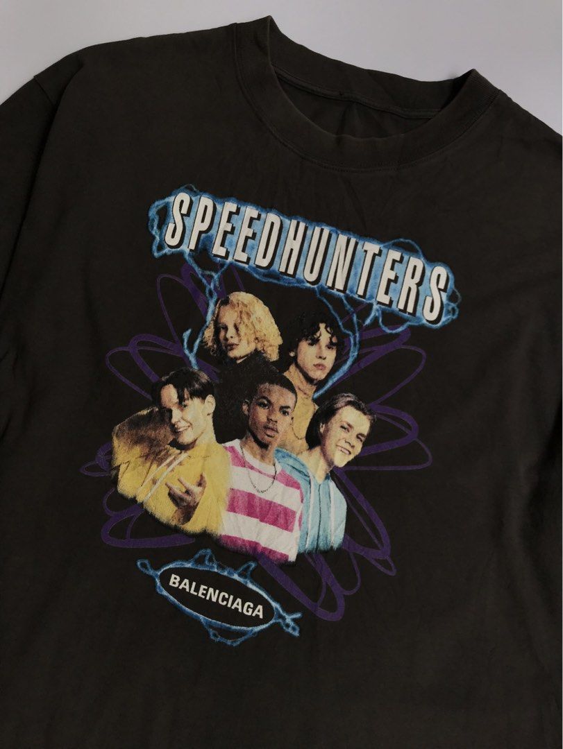 BALENCIAGA SPEEDHUNTERS SHIRT (Category: Tshirts & Polo Shirts ) located in Aurora. Submitted by thrillthriftfinds123 (Listing ID 1461617735, Image 2). Description: BALENCIAGA SPEEDHUNTERS SHIRT SIZE LARGE TO XL FADED NA GUYS 9 COLOR RATE .