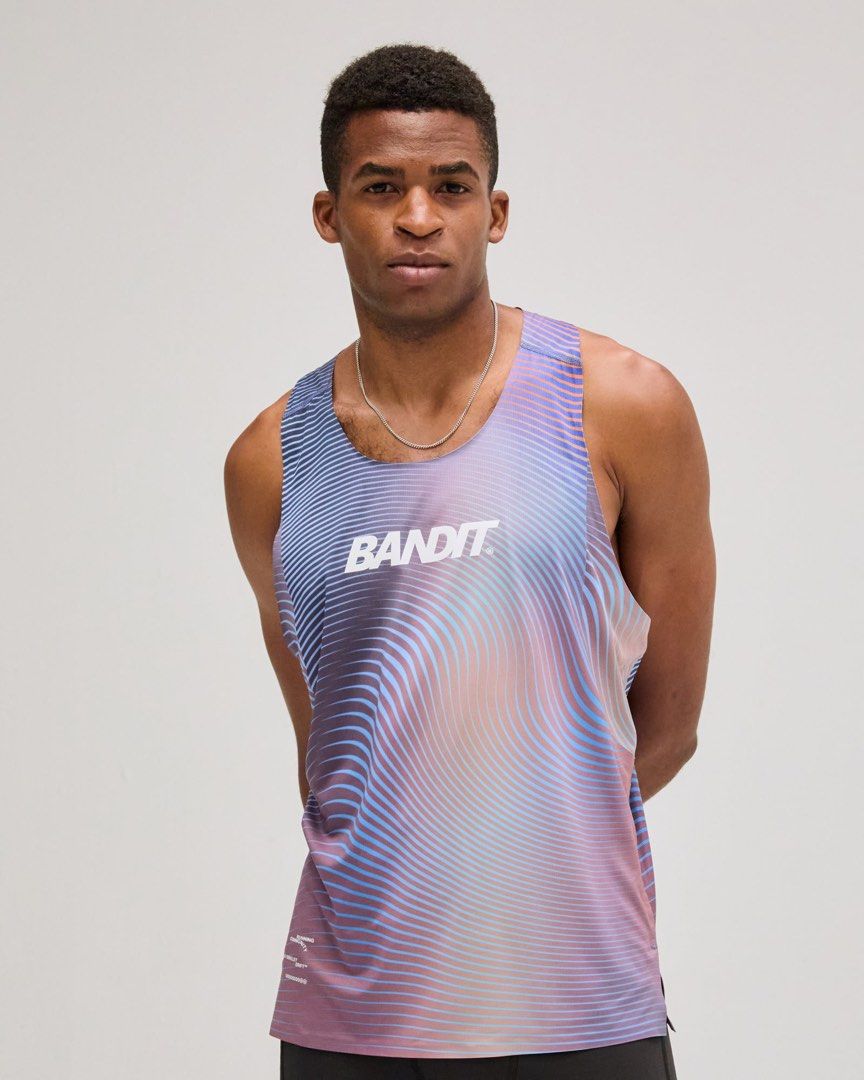 Bandit DRIFT™ MIRAGE RACING SINGLET (Category: Activewear) located in Manila. Submitted by champagne_curated (Listing ID 1461579277, Image 1). Description: FOR SALE: Brand New DRIFT™ MIRAGE RACING SINGLET - DEEP PERI BLUE WITH RUST GRADIENT Complete with pouch and tag. RFS: Too Big fits (Large).