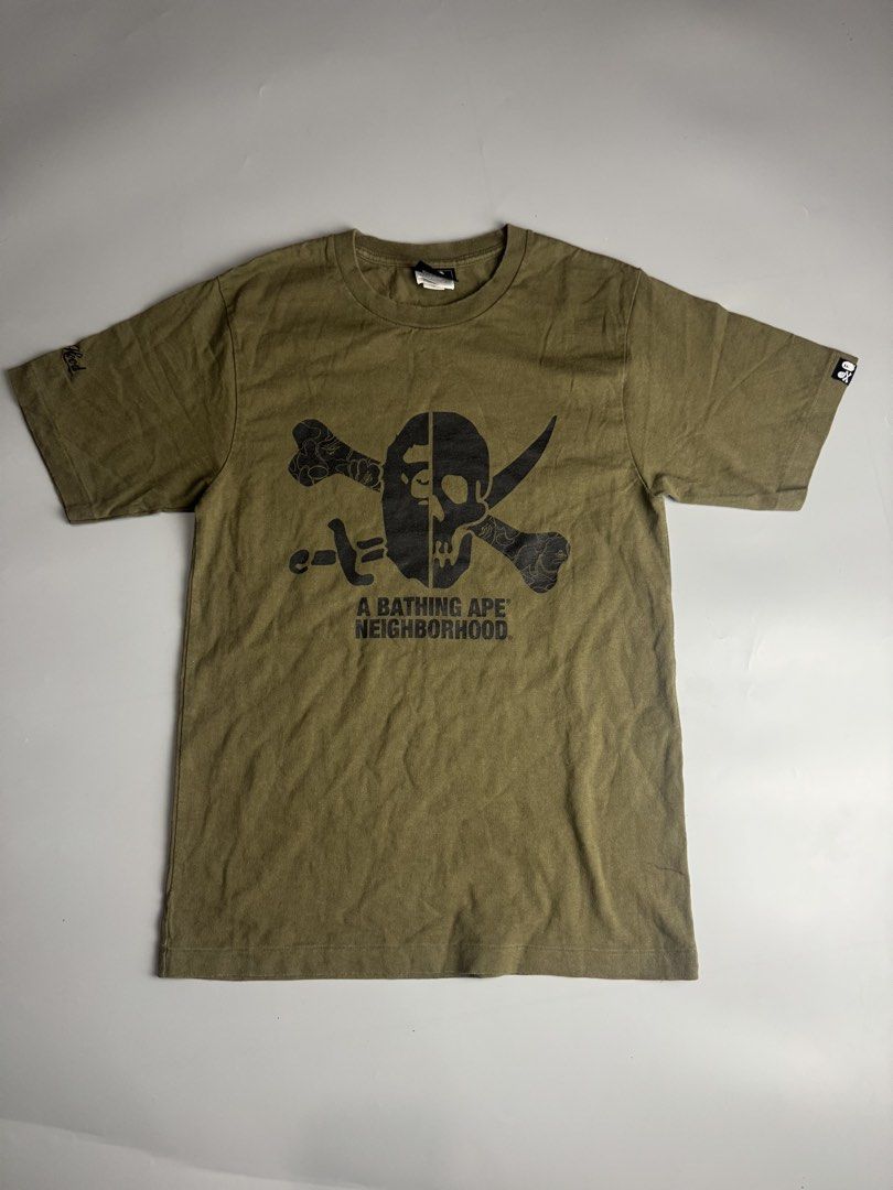 Bape - Neighborhood - Ape Skull - Tee (Category: Tshirts & Polo Shirts ) located in San Pablo. Submitted by hiddenrygn (Listing ID 1461578508, Image 1). Description: Bape - Neighborhood - Ape Skull - Tee Size : Small (18” 27”) No flaws Excellent condition Authentic DM!.