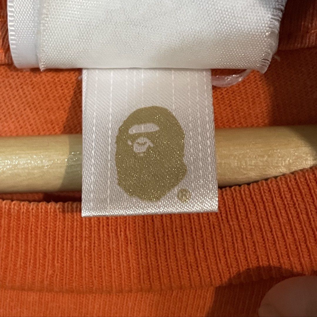 Bape Ape Face Tee (Category: Tshirts & Polo Shirts ) located in Makati City. Submitted by gustavoo28 (Listing ID 1461658522, Image 3). Description: Authentic/Legit No issues 9.5 CR 9 Condition No flaws on print 21.5W 27L.