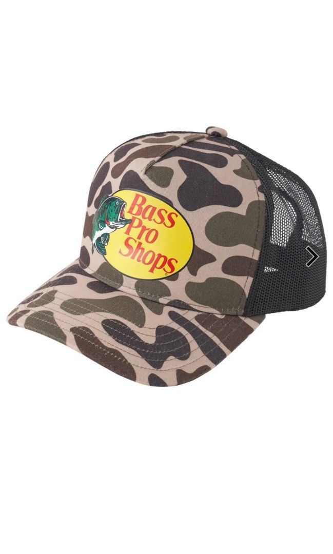 Bass Pro Shops Original Trucker Cap - From US (Category: Caps & Hats) located in Antipolo. Submitted by veravalenzuela (Listing ID 1461749442, Image 2). Description: - Authentic Bass Pro Shops trucker caps - Available colors: Camouflage, Navy, Orange, Teal, Black - Features the iconic Bass Pro Shops logo - Made with breathable mesh for comfort - Quality stitching for durability - Adjustable strap for a perfect fit - Imported directly from the USA