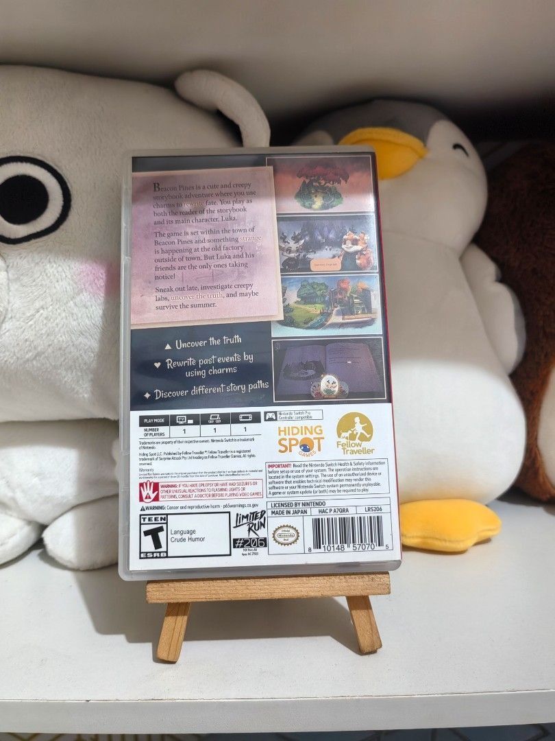 Beacon Pines Nintendo Switch Game (Category: Nintendo) located in San Jose del Monte. Submitted by chimkenugets (Listing ID 1461734048, Image 2). Description: .
