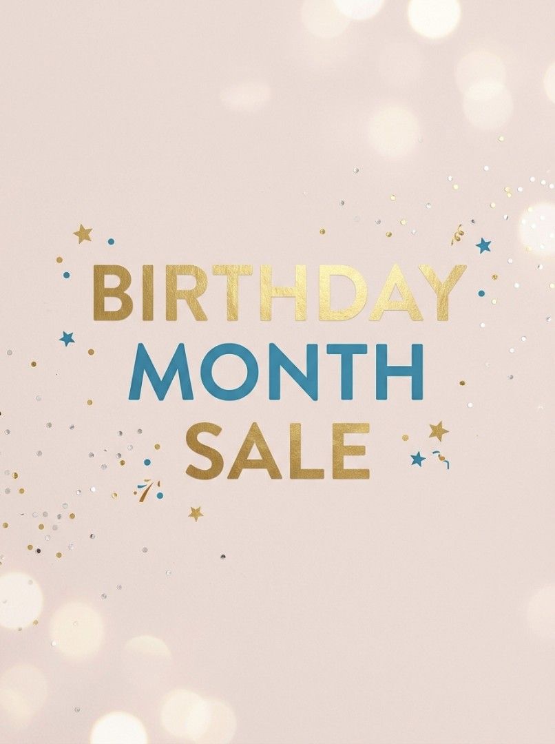 Birth month sale (Category: Announcements) located in Las Pinas. Submitted by erikashoppe (Listing ID 1461570919, Image 1). Description: .