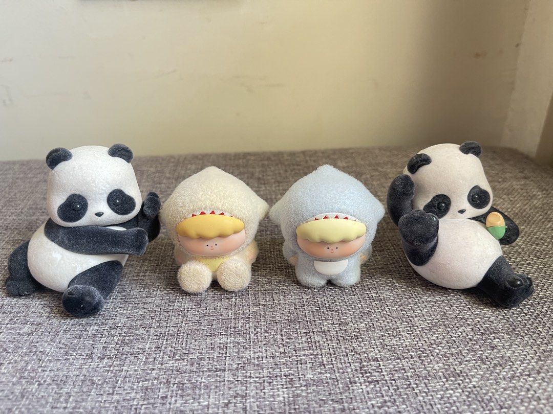 blind box Panda roll & Sharki (Category: Designer & Blind Box Toys) located in Manila. Submitted by dstrangerthings (Listing ID 1461600970, Image 1). Description: sold as set po 👍🏻.