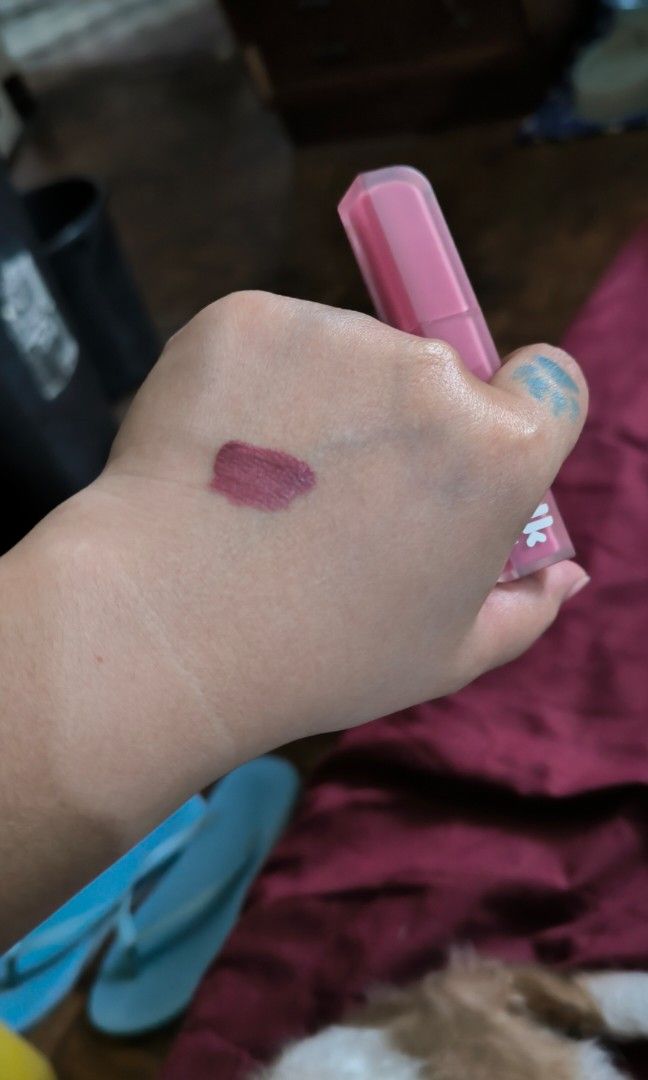 Blk Airy Matte Tint - BABY (Category: Makeup) located in Cainta. Submitted by cookietherapyph (Listing ID 1461717305, Image 3). Description: BLK Airy Matte Tint (Boxed) Used 3x Shade: Baby (See pics for swatch) RFS: Decluttering MOP: Gcash/Maribank SHIPPING: J&T Loc: Cainta, Rizal.