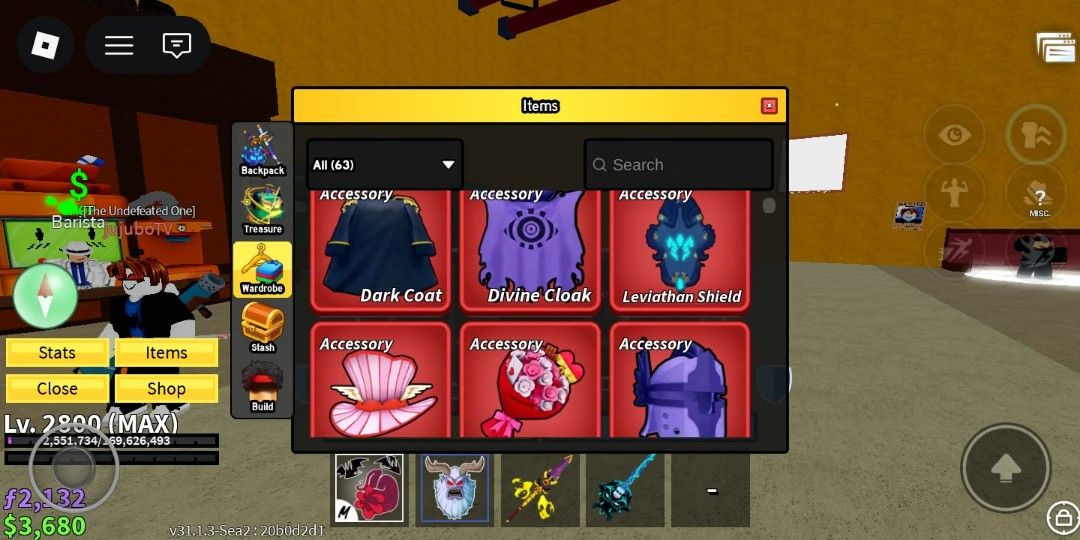 Bloxfruit account legit po (Category: Others) located in Manila. Submitted by zyre_kyz (Listing ID 1461725609, Image 3). Description: if willing payment first, pwede po video call, price-negotiable.