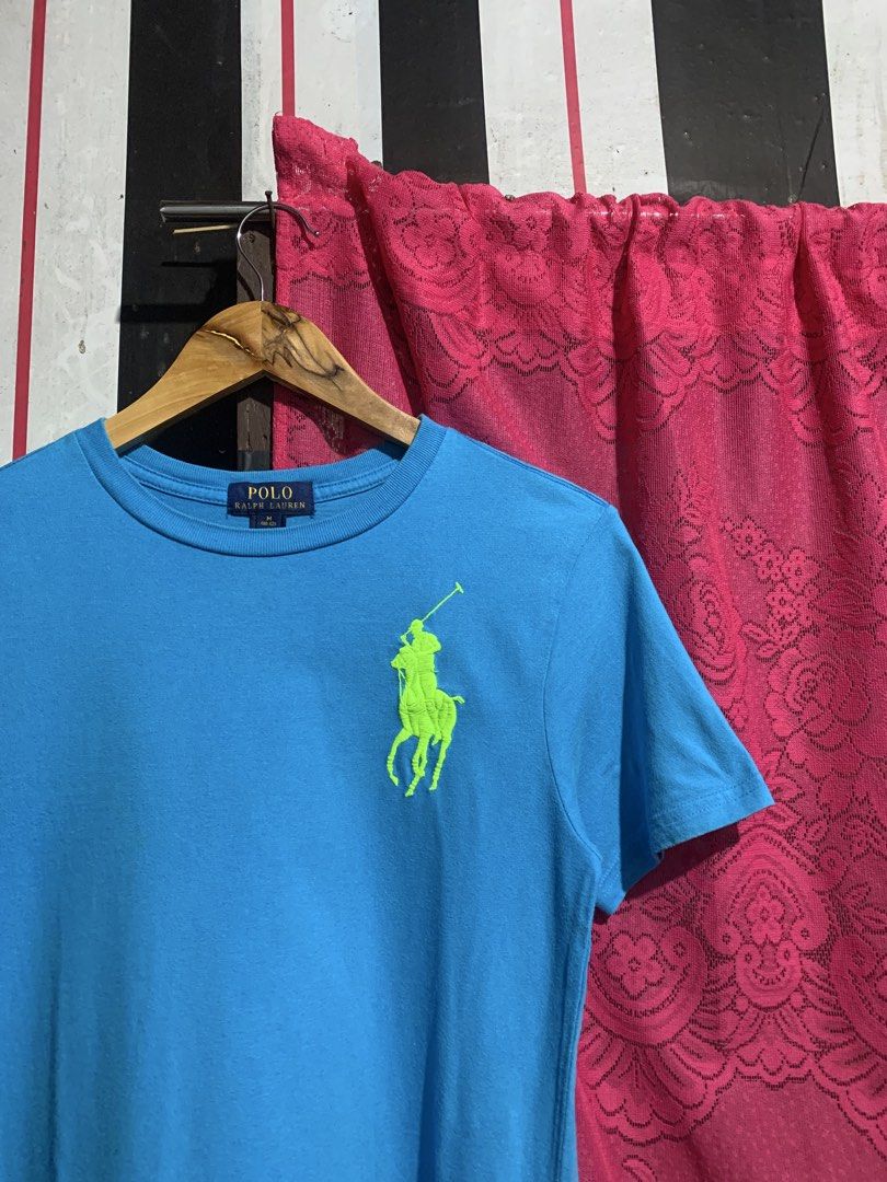 Blue Ralph Lauren T-shirt (Category: Tshirts & Polo Shirts ) located in Iligan City. Submitted by kierrehv (Listing ID 1461682199, Image 3). Description: Blue Ralph Lauren T-shirt Big pony 9.8/10 cr 16.5x24 No issues.