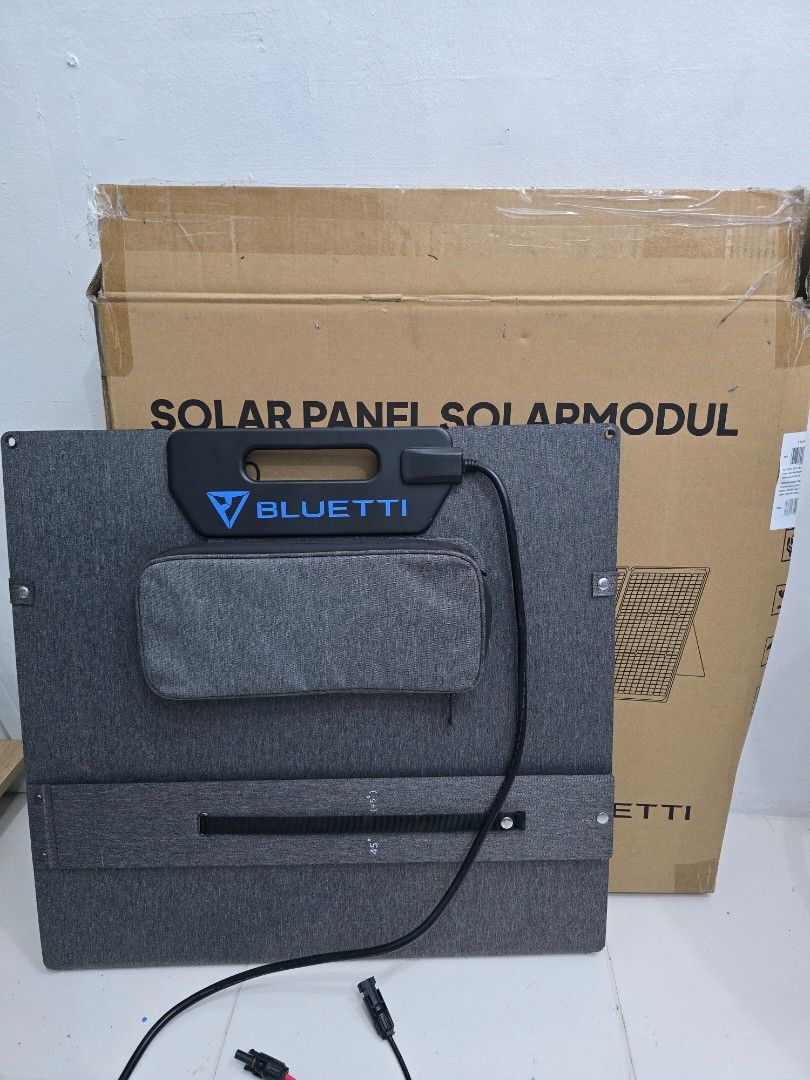 Bluetti Solar Panel PV200 (200w) php15k (Category: Other Home Appliances) located in Taguig. Submitted by dhescabero (Listing ID 1461649882, Image 1). Description: Bluetti Solar Panel PV200 (200w) Almost brand new, with box and manual with warranty until March 2027 Price Php15,000 (fixed price) Strictly no reservations. Item is only considered sold once fully paid. Location Guadalupe, Makati For pickup.