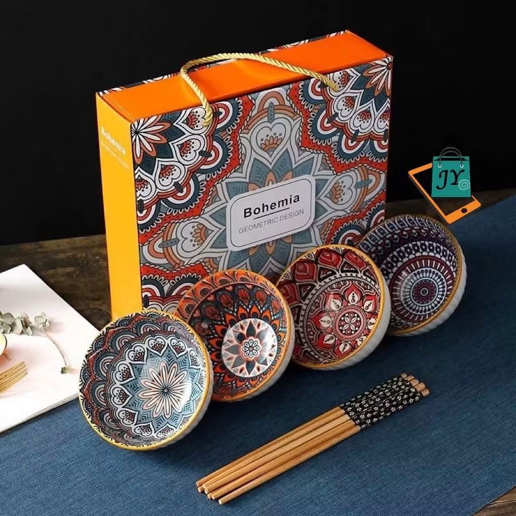BOHEMIAN 4 IN 1 BOWL SET (Category: Cookware & Accessories) located in Manila. Submitted by imeldacsantiago (Listing ID 1461725229, Image 2). Description: BOHEMIAN 4 IN 1 BOWL SET CODE JUYA09272026 PRICE 330 CUT OFF OF ORDERS 11AM (SAME DAY DELIVERY WITHIN MANILA AREA) VIA GRAB, LALAMOVE MOP: COD (MANILA AREA, CAVITE,BULACAN, NEXT DAY DELIVERY) GCASH (MANILA, CAVITE, BULACAN AREA, SAME DAY DELIVERY) BDO REMITTANCE CENTERS PLS PM US FOR ORDERS AND