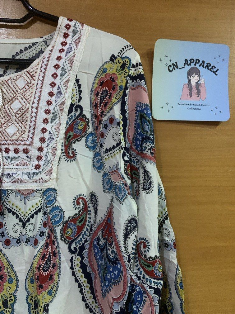 Boho midi dress (Category: Dresses) located in Malabon City. Submitted by Cn_apparel (Listing ID 1461585202, Image 2). Description: .