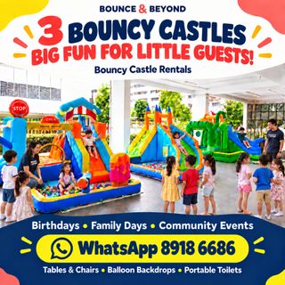 (Category: ) located in . Submitted by bounceandbeyond_eventrentalssg (Listing ID 1461669798, Image 1). Description: .