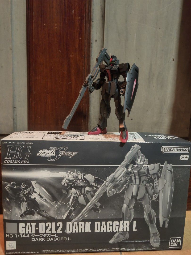 Built Bandai HG Dark Dagger L (Category: Gundam & Model Kits) located in Manila. Submitted by ldzapata1777766 (Listing ID 1461723560, Image 1). Description: All accessories included. No broken parts. Delivery to be shouldered by buyer. Can meetup at SM city sta mesa or near San beda University Mendiola. Thank you .