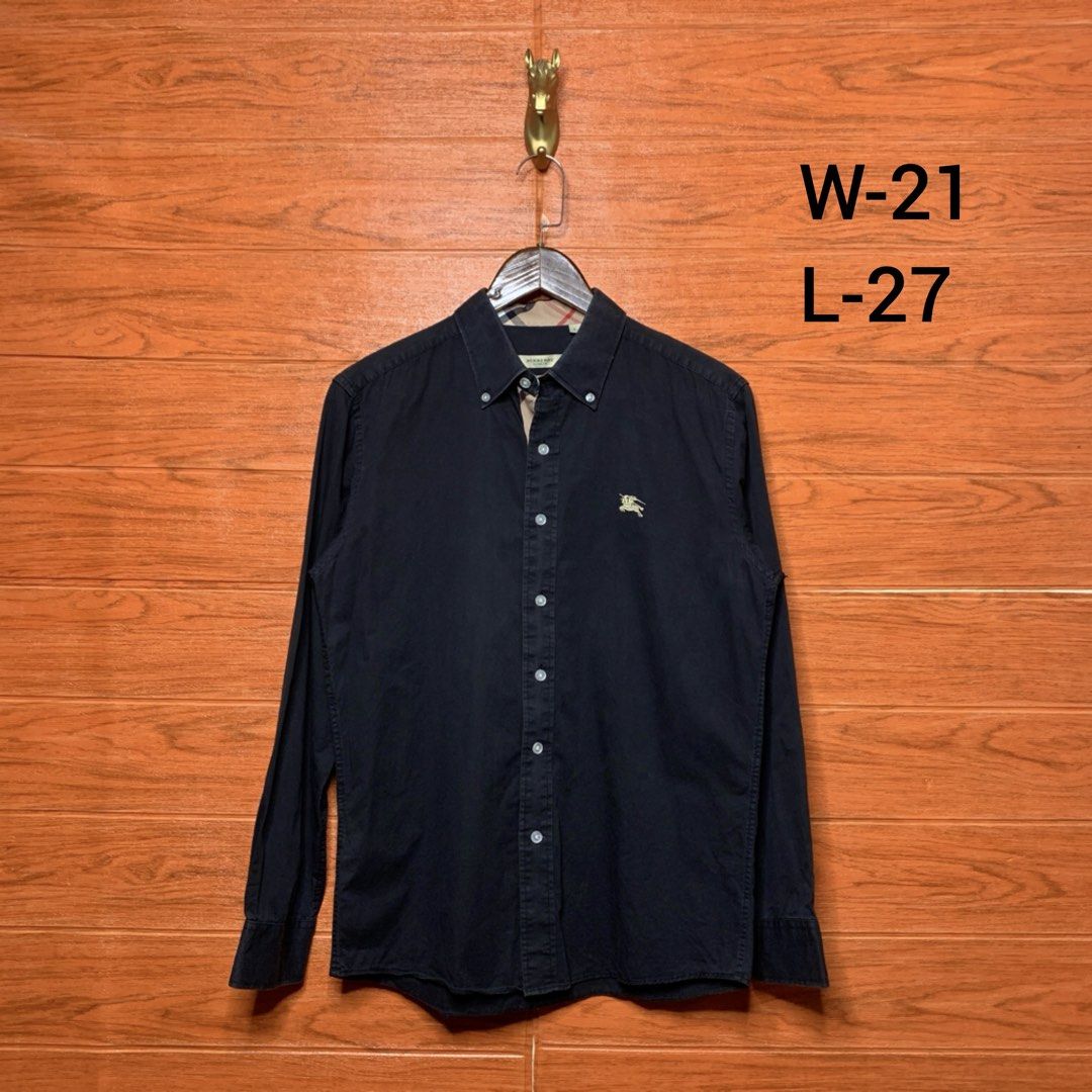 Burberry London Button down (Category: Formal Shirts) located in Quezon City. Submitted by donklasiko (Listing ID 1461578006, Image 2). Description: Condition: 9.5+/10 Pristine condition Issue: non Refer to the dimension 🤗 PM FOR MORE DETAILS NO RETURN, NO EXCHANGE & NO REFUND! ✅I ALSO ACCEPT TRADE/SWAP TO ANYTHING JUST DROP YOUR OFFER Please manage your expectations, this is a secondhand item. What you see is what you get 😊 💵MOP: GCASH, BDO o