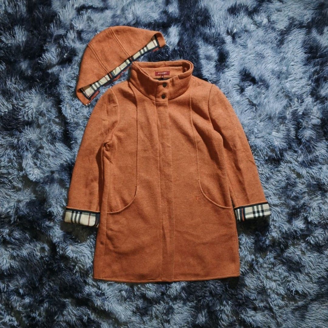 Burberry London Lined Checkered Wool Coat (Category: Luxury Apparel) located in Dagupan City. Submitted by finestthriftstuffph (Listing ID 1461758129, Image 2). Description: Authentic Very Presentable Size: 42 on Tag Actual Measurement (Measured by INCHES) Width: 22 Length: 32 Shoulder: 17 Sleeve: 25 Condition: Very Good Color Rate: 9.5/10 Issue: None "Colors may vary due to lightning" "Swipe each photo to see more details.