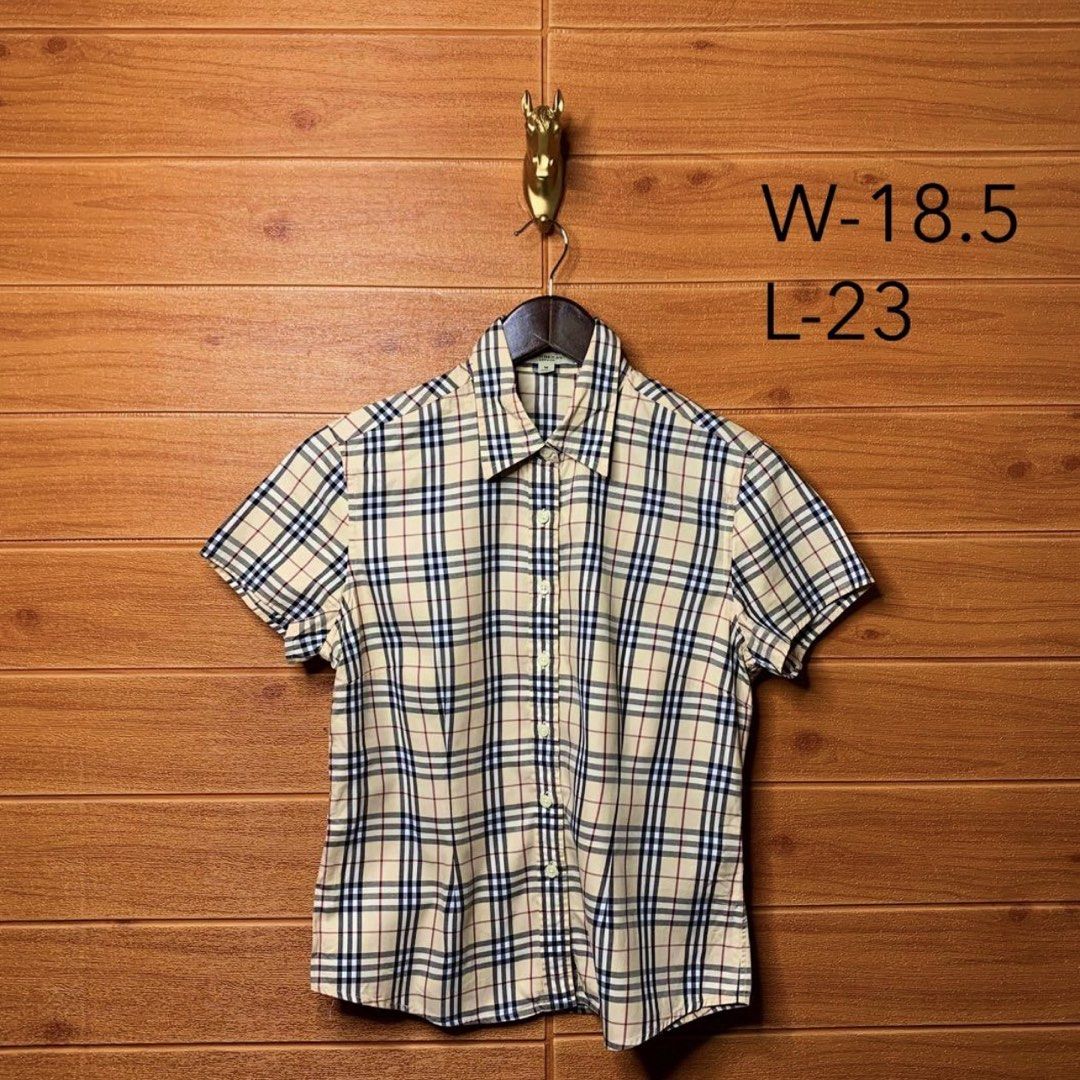 Burberry London Nova Check Plaid Button down (Category: Formal Shirts) located in Quezon City. Submitted by donklasiko (Listing ID 1461785629, Image 2). Description: Condition: 9.5+/10 Pristine condition Issue: non Refer to the dimension 🤗 PM FOR MORE DETAILS NO RETURN, NO EXCHANGE & NO REFUND! ✅I ALSO ACCEPT TRADE/SWAP TO ANYTHING JUST DROP YOUR OFFER Please manage your expectations, this is a secondhand item. What you see is what you get 😊 💵
