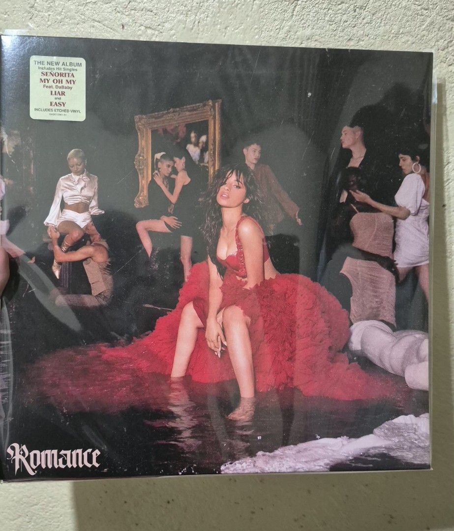 Camila Cabello Romance Etched Vinyl (Category: Vinyls) located in Taguig. Submitted by hwangjinnie (Listing ID 1461653640, Image 1). Description: - Camila Cabello 'Romance' vinyl -The hype sticker sticks to the vinyl itself.