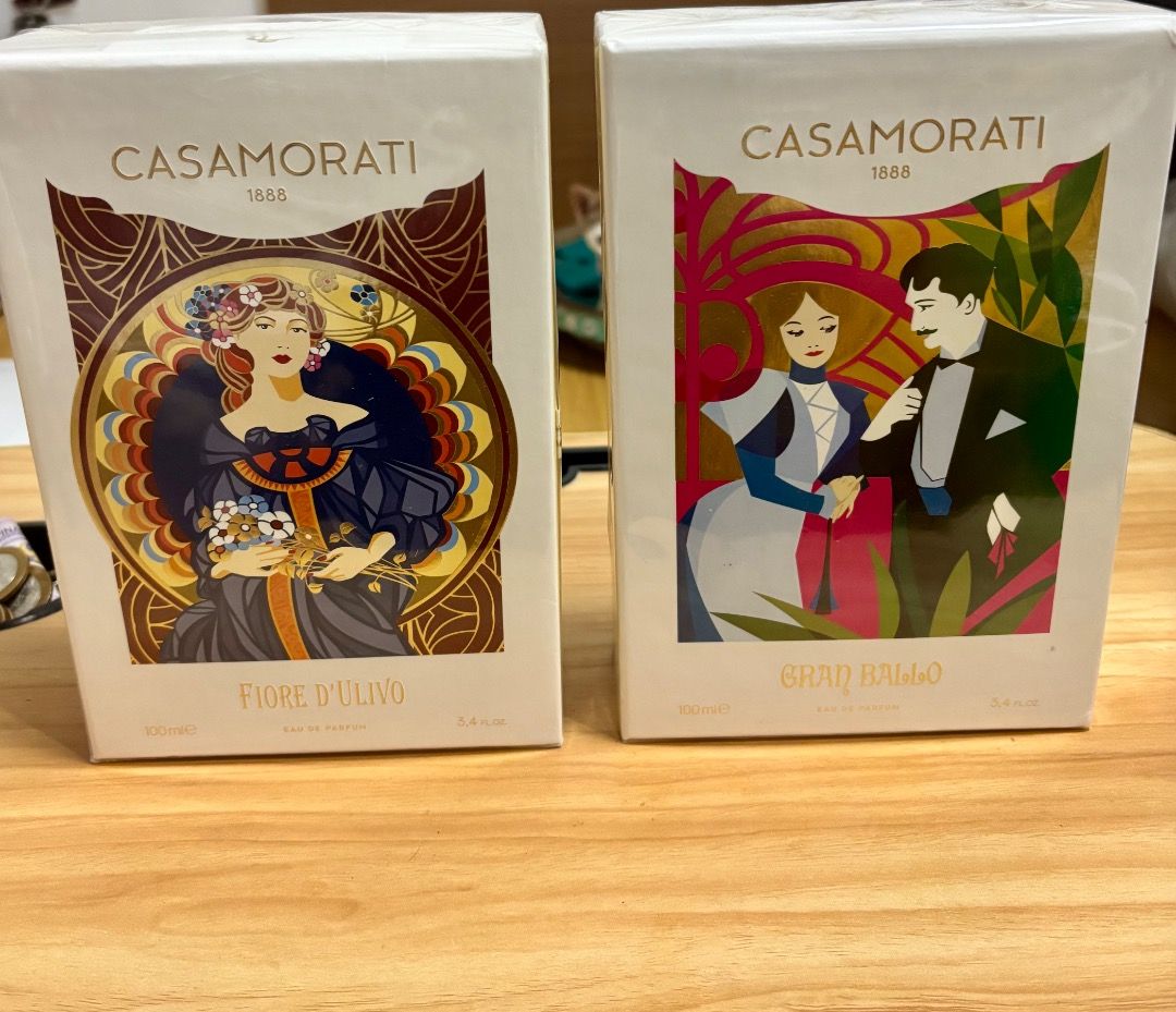 Casamorati Authentic (Category: Fragrance & Deodorants) located in Quezon City. Submitted by yang0603_turtle (Listing ID 1461717367, Image 1). Description: Fiore/Grand ballo Brand new Sealed Money back guarantee if proven fake.