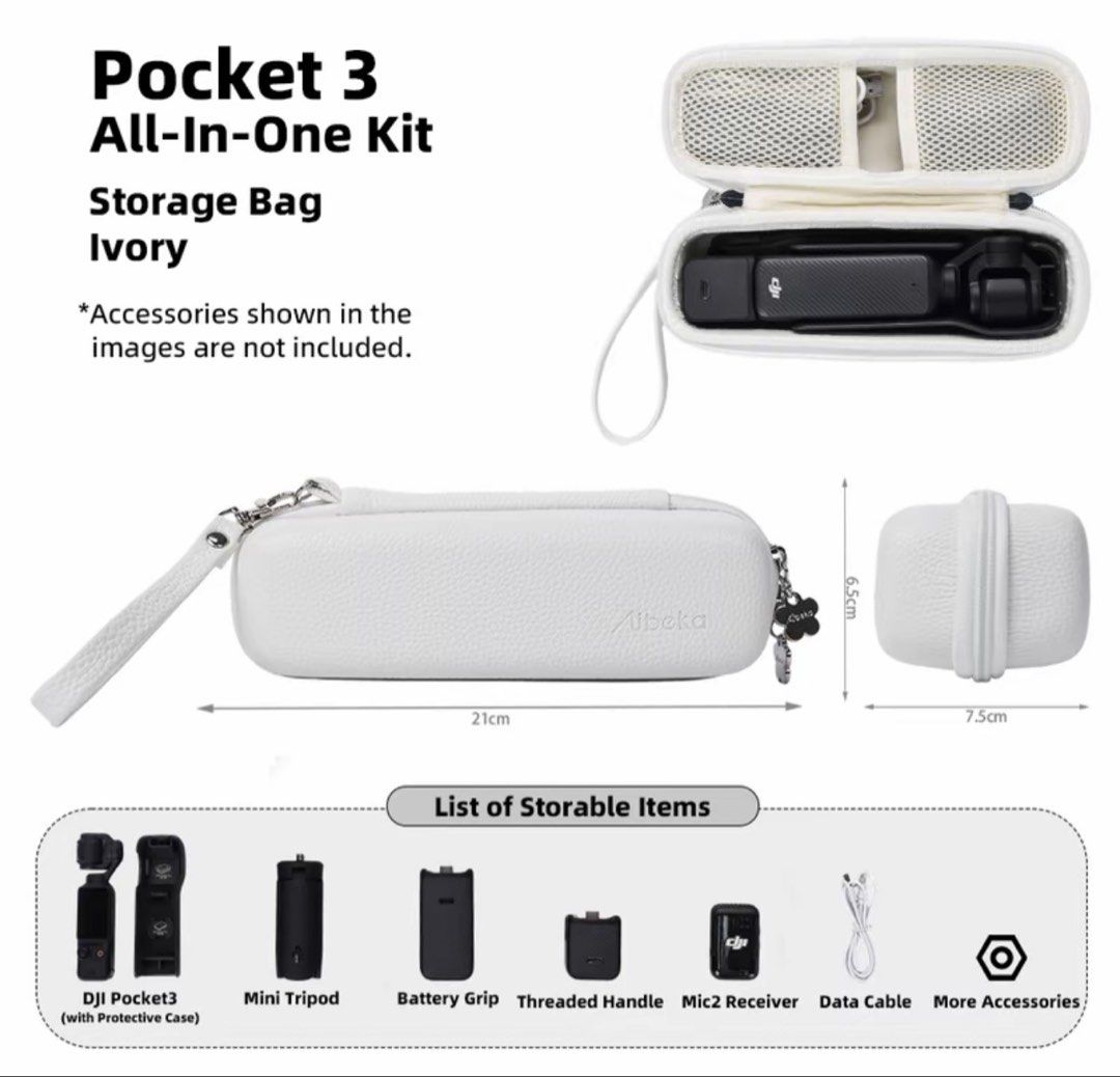 Case for DJI Osmo Pocket 3/4 Hard Protective Case with Handstrap (Category: Cases & Sleeves) located in Manila. Submitted by nyxpdeclutter.m (Listing ID 1461771395, Image 1). Description: .
